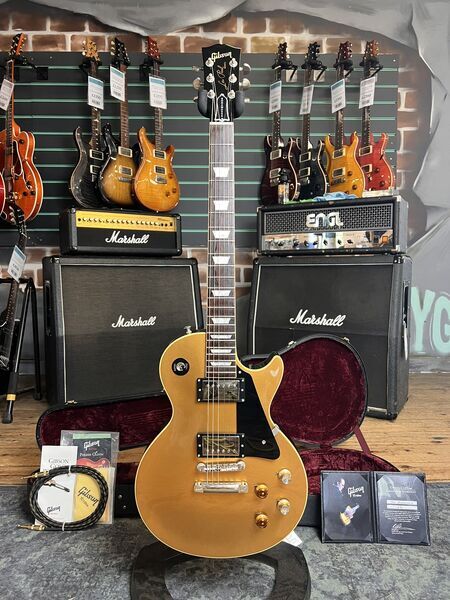 Gibson Custom Shop Inspired By Joe Bonamassa Les Paul Goldtop 2012 Signature | goldtop, image 1 of 5