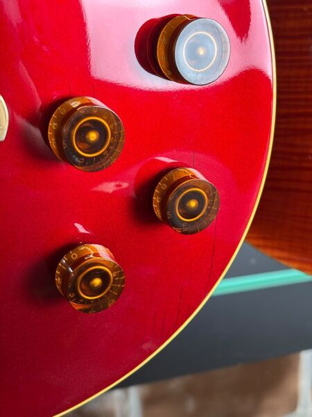 Gibson Custom Shop Les Paul Standard Candy Apple Red 2008 Jimmy Page Spec | Candy Red, image 4 of 5