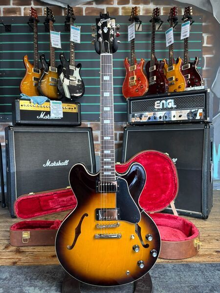 Gibson ES-335 60’s Vintage Burst Semi-Hollow Electric Guitar | Vintage Burst, image 1 of 5