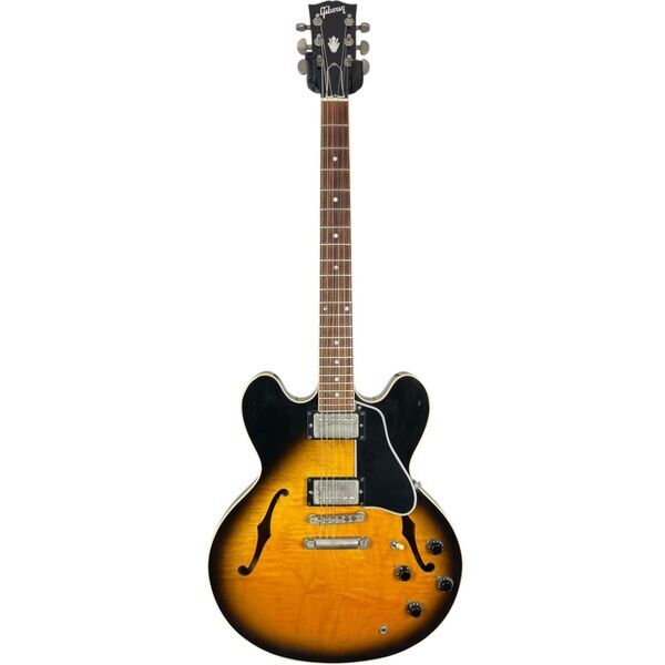 Gibson ES-335 Dot Reissue 1995 | vintage sunburst, image 3 of 5