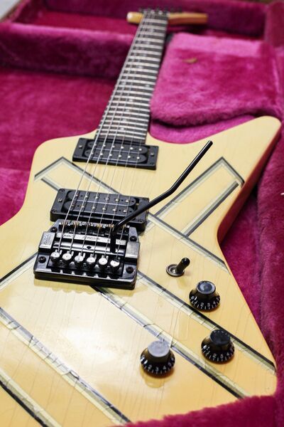 Gibson Explorer Designer Series 1985 | White Blue Stripes | White Blue Stripes, image 5 of 5