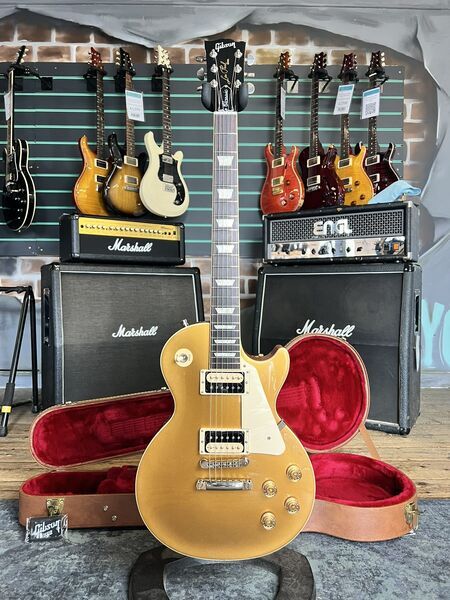 Gibson Les Paul Classic T Gold Top 2017 Electric Guitar | gold, image 1 of 5