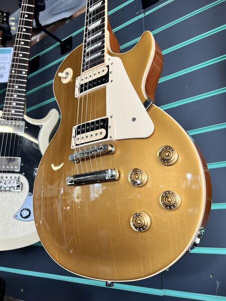 Gibson Les Paul Classic T Gold Top 2017 Electric Guitar | gold, image 5 of 5