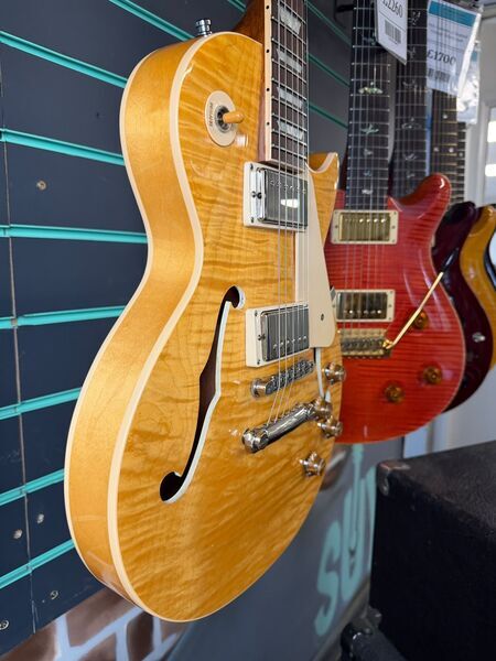 Gibson Les Paul ES Natural 2016 Semi-Hollow Electric Guitar | Natural, image 3 of 5