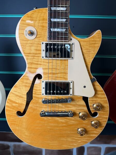 Gibson Les Paul ES Natural 2016 Semi-Hollow Electric Guitar | Natural, image 4 of 5