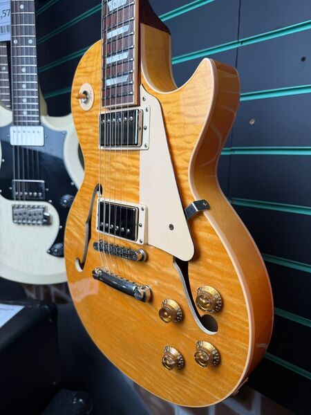 Gibson Les Paul ES Natural 2016 Semi-Hollow Electric Guitar | Natural, image 5 of 5