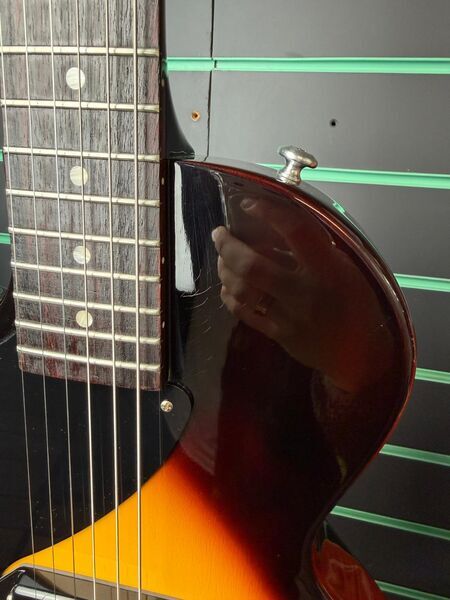 Gibson Les Paul Junior Vintage Tobacco Burst 2022 Left-Handed Electric Guitar | Tobacco Burst, image 5 of 5