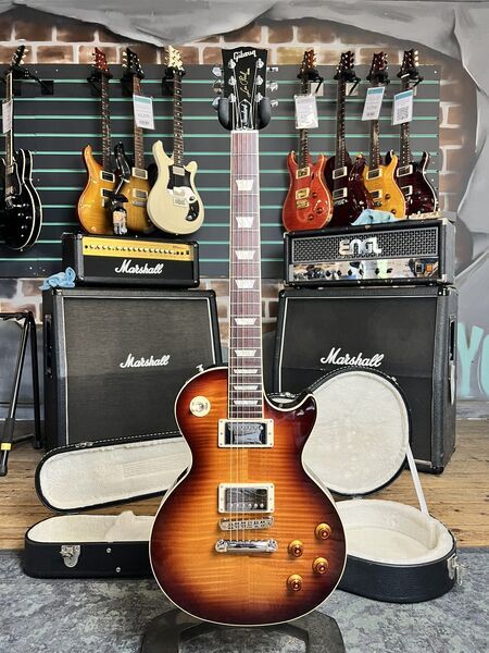 Gibson Les Paul Standard Premium Plus Desert Burst 2013 Electric Guitar | Burst, image 1 of 5