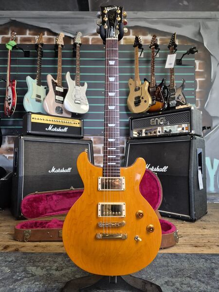 Gibson Les Paul Standard Lite Double Cutaway Trans Amber 2000 Electric Guitar | Trans Amber, image 1 of 5
