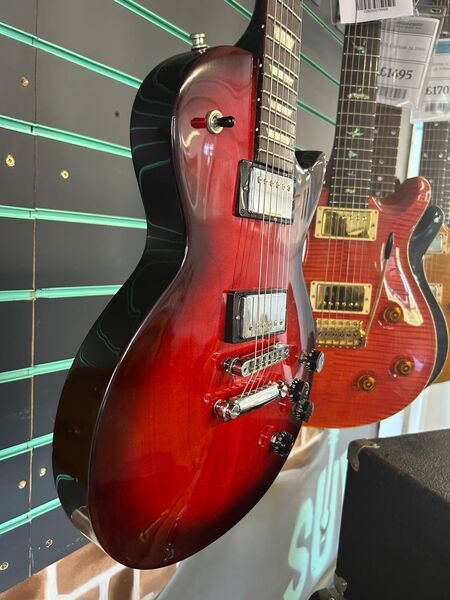 Gibson Les Paul Studio T Black Cherry Burst 2017 Electric Guitar | Cherry Burst, image 3 of 5