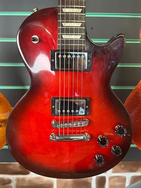 Gibson Les Paul Studio T Black Cherry Burst 2017 Electric Guitar | Cherry Burst, image 4 of 5
