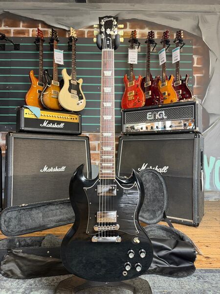 Gibson SG Standard Ebony 2005 Electric Guitar | ebony, image 1 of 5