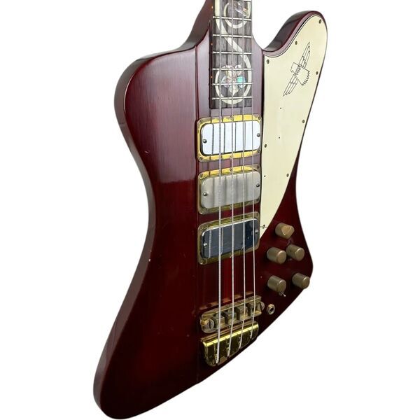Gibson Thunderbird II Bass 1964 – Alembic Custom 1976 – Tree of Life – Ember Red | punane, image 1 of 4