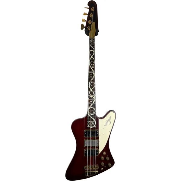 Gibson Thunderbird II Bass 1964 – Alembic Custom 1976 – Tree of Life – Ember Red | punane, image 2 of 4