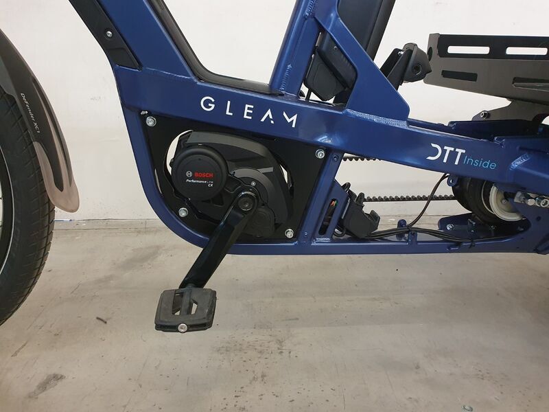 GLEAM Escape E-Cargobike | blau | 100 - 500 km | Bosch Gen 2 dual | Family Box 2