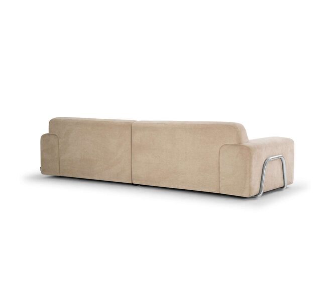 Gloria sofa 3-seater Danny Cream | brown, image 4 of 4