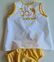 gluehbirnchen.at - Sleeveless top and bottoms for kids - vichy yellow thumbnail 1/5