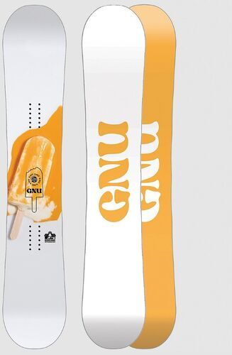 Väldigt bra: Gnu B Nice (2025) | vit/orange | 145 cm