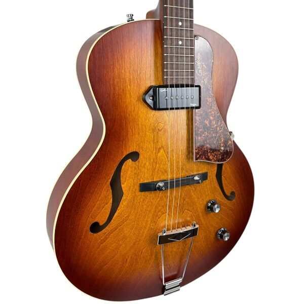 Godin 5th Avenue Kingpin P90 - Cognac Burst | Cognac Burst, image 1 of 4