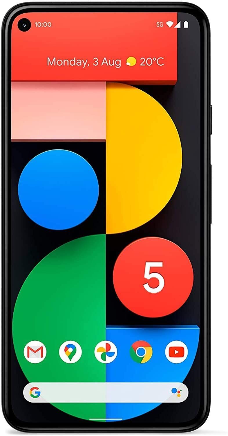 Google Pixel 5 5G | 128 GB | Dual-SIM | Gewoon Zwart