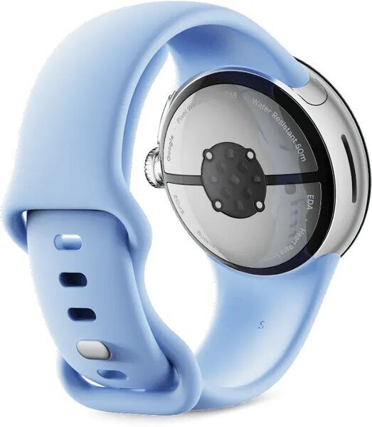 Google Pixel Watch 2 (2023) | srebrny | niebieski | WiFi 3