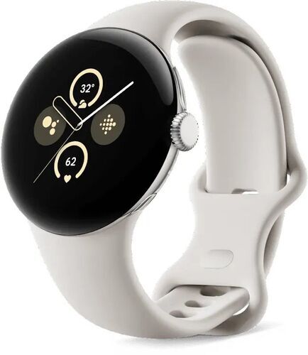 Som Ny: Google Pixel Watch 2 (2023) | silver | beige | 4G