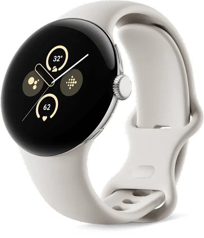 Google Pixel Watch 2 (2023) silber beige WiFi