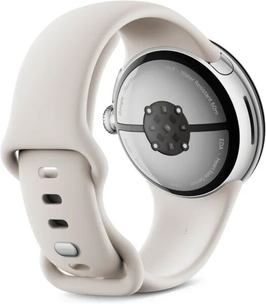 Google Pixel Watch 3 (2024) | 45 mm | Wi-Fi | silber | Porcelain 2