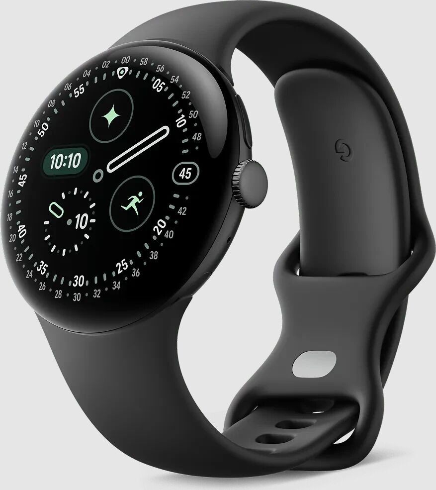 Google Pixel Watch 4 (2025) 45 mm WiFi Matte Black Obsidian