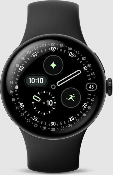 Google Pixel Watch 4 (2025) | 41 mm | WiFi | Matte Black | Obsidian 2