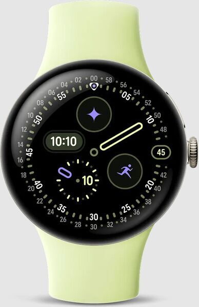 Google Pixel Watch 4 (2025) | 41 mm | WiFi | Champagne zlatá | Lemongrass 2