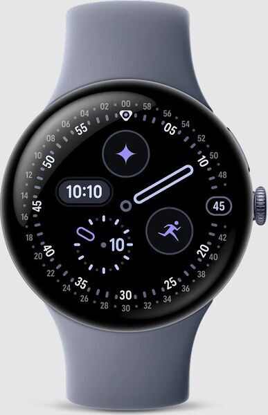 Google Pixel Watch 4 (2025) | 45 mm | WiFi | Satin Moonstone | Moonstone, image 2 of 4