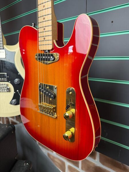 Gordon Smith Classic T Deluxe Cherry Burst 2017 Electric Guitar | Cherry Burst, image 5 of 5