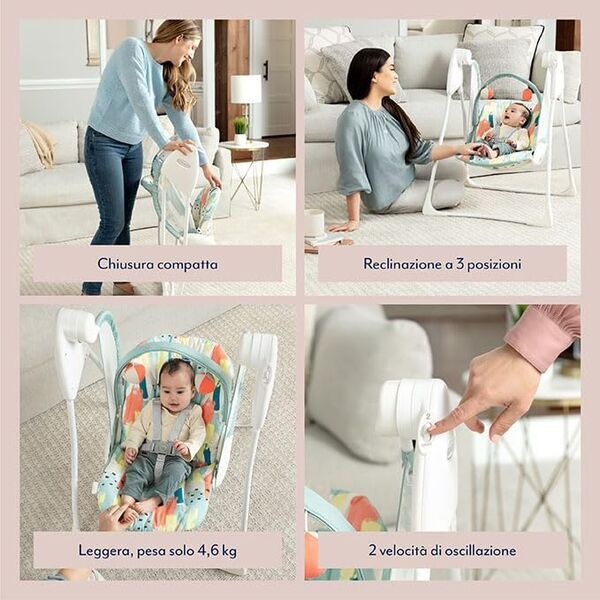 Graco Baby Delight Babywippe | multicolored 2