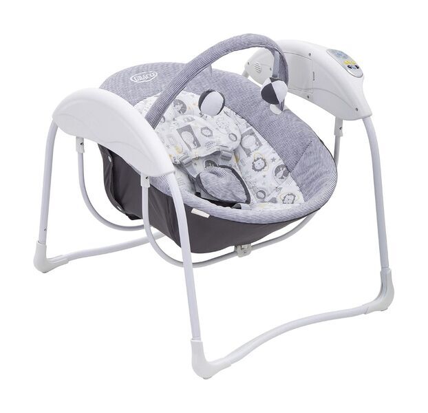 Graco Glider Lite Babywippe | grau 1