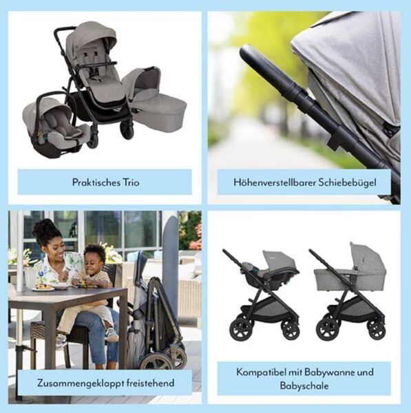 Graco Near2Me DLX 3in1 бебешка количка | черно, image 1 of 3