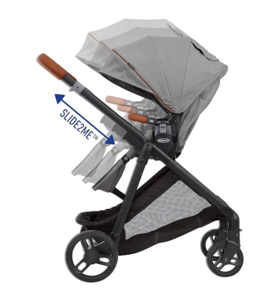 Graco Near2Me Kinderwagen | pelēks 1