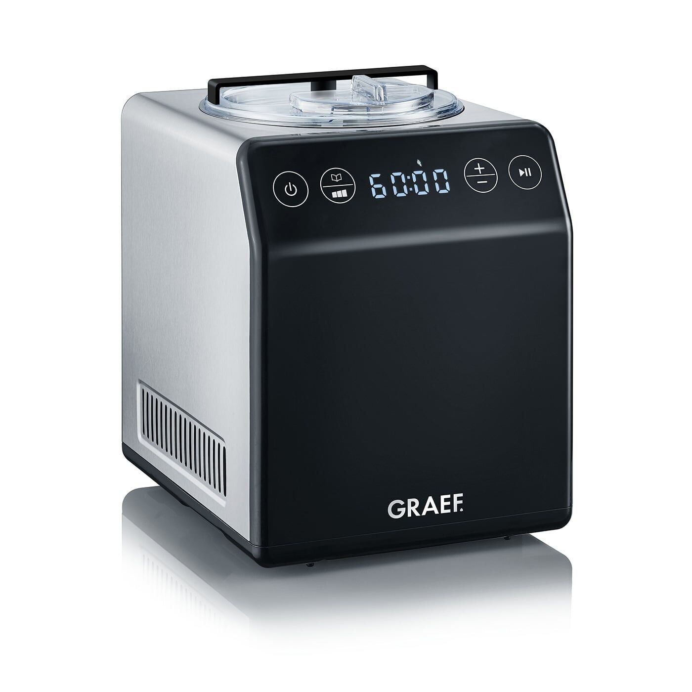 GRAEF Eismaschine IM700 silber/schwarz