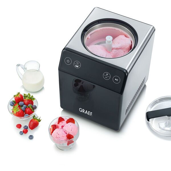 GRAEF Eismaschine IM700 | silber/schwarz 2