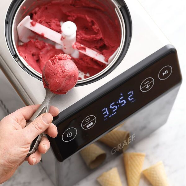 GRAEF Ice cream maker IM700 | silver/black 3