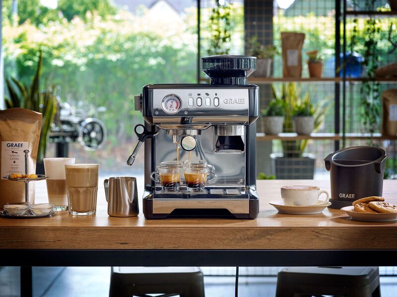 GRAEF Milegra ESM802EU Zeefhouder koffiezetapparaat | zilver/zwart 5