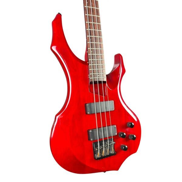 Grassroots Forest Bass G-FR-52B - See thru Red | See thru Red, image 1 of 4