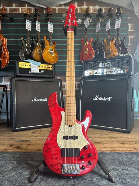 Grassroots Tetsuya Signature 5 String Active Electric Bass Guitar | Original, image 1 of 5