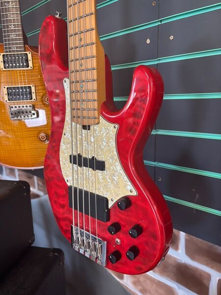 Grassroots Tetsuya Signature 5 String Active Electric Bass Guitar | Original, image 3 of 5