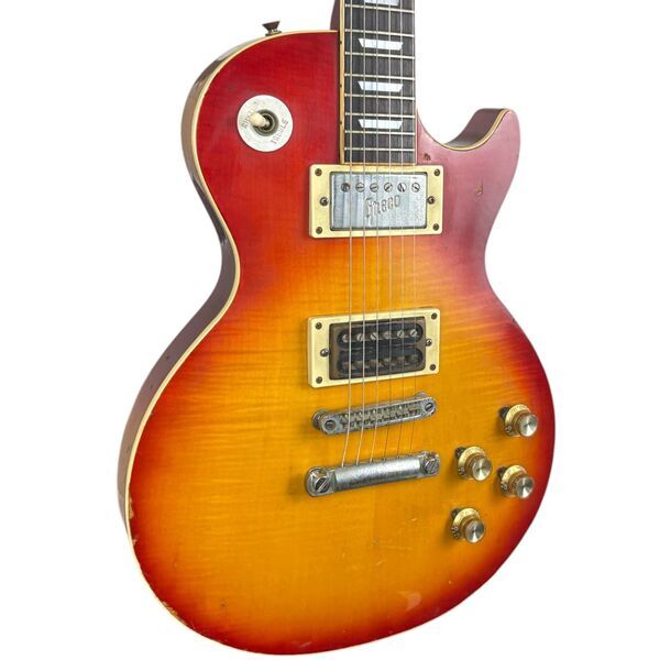 Greco EG Les Paul Custom 1970s - Cherry Sunburst | Cherry Sunburst, image 2 of 5
