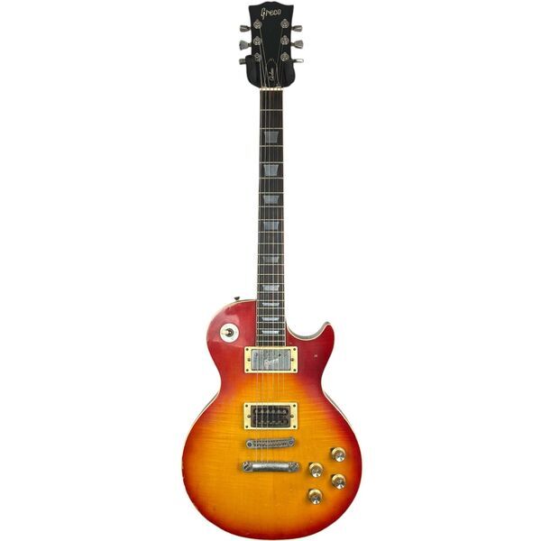 Greco EG Les Paul Custom 1970s - Cherry Sunburst | Cherry Sunburst, image 3 of 5