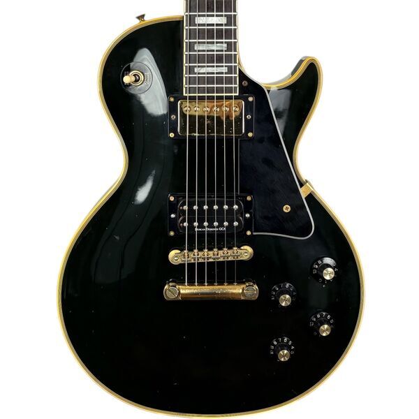 Greco EGC-480 Les Paul Custom 1990 - Ebony | ébène, image 1 of 5