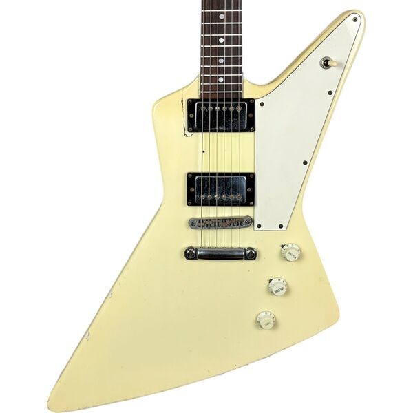 Greco EX800 Explorer 1978 | vintage white, image 1 of 5