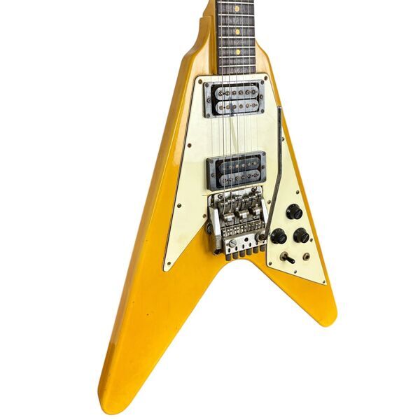 Greco Flying V 1983 | vintage biely, image 2 of 5