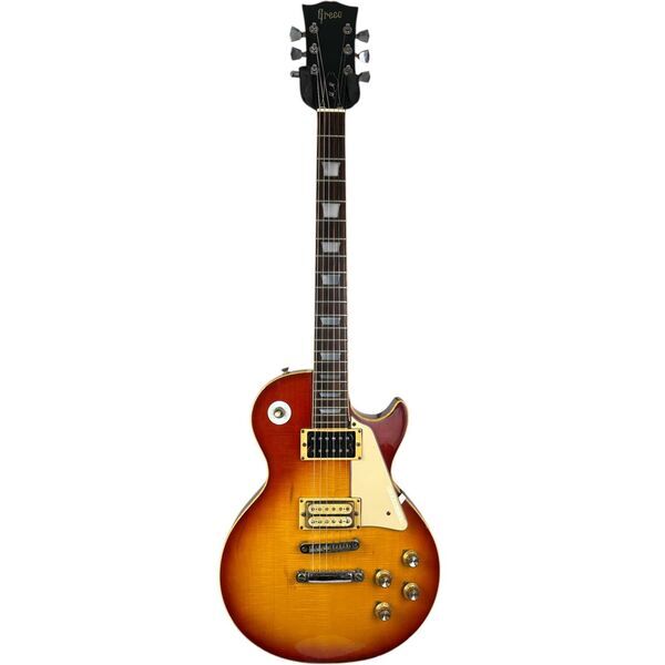 Greco Les Paul Bolt on H.K. 1970s - Cherry Sunburst | Cherry Sunburst, image 2 of 4